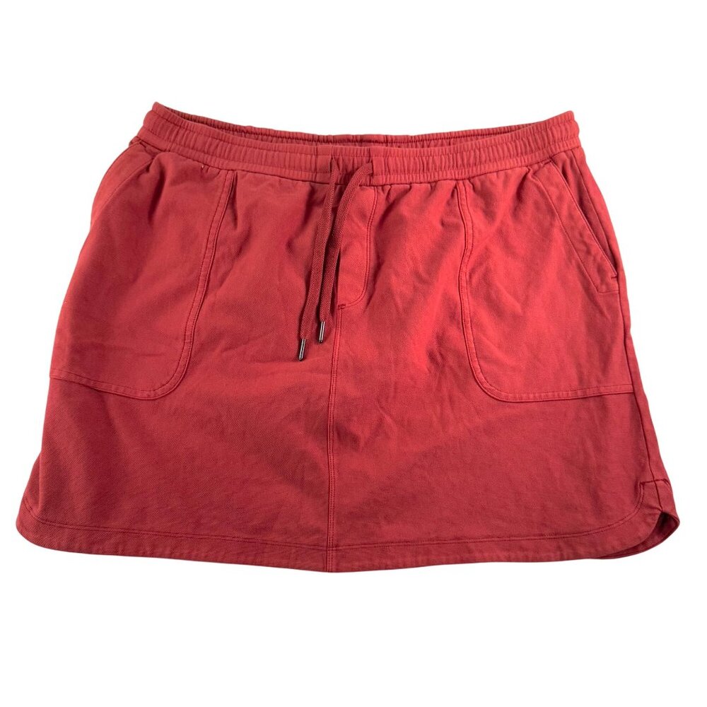 Athleta Skirt Women Large Farallon Dried Cinnamon Rust Terracotta XL‎